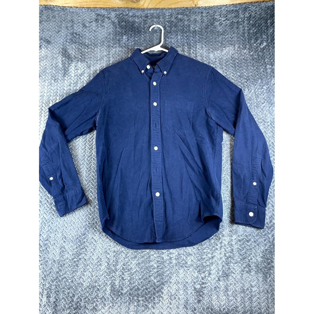 Abercrombie & Fitch Shirt Mens Small Blue Cotton Long Sleeve Casual Button Down
